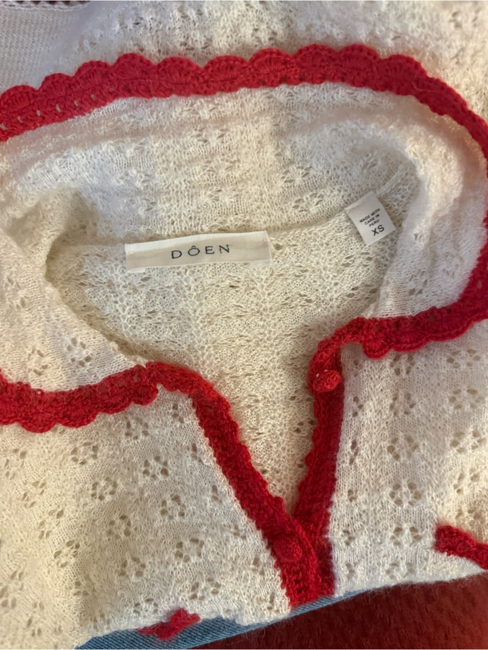 Doen Gloriana Top in Moonstone - Picture 4 of 11